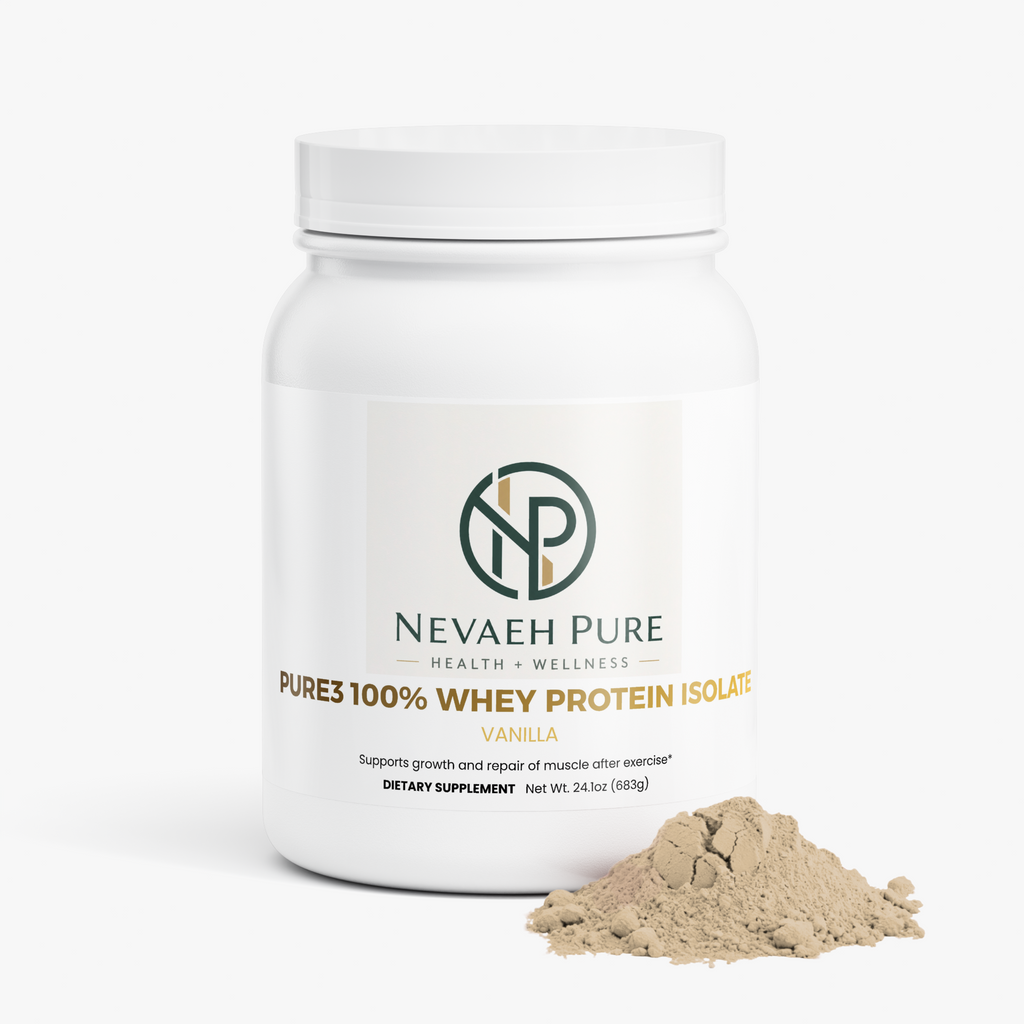 Pure3 100% Whey Protein Isolate (Vanilla)