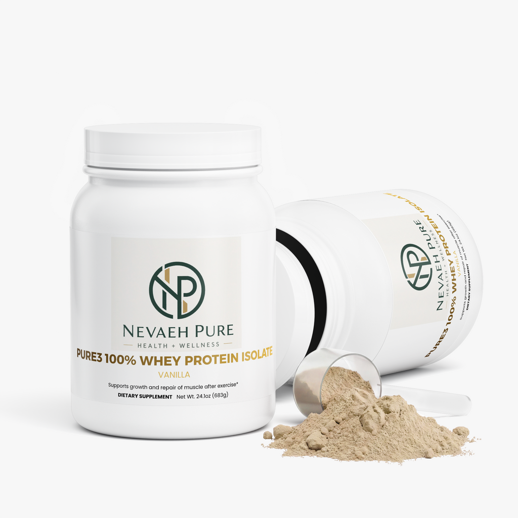 Pure3 100% Whey Protein Isolate (Vanilla)