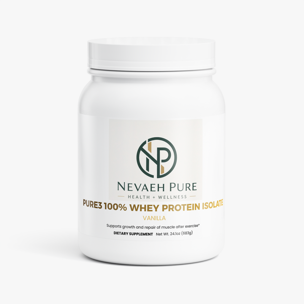 Pure3 100% Whey Protein Isolate (Vanilla)