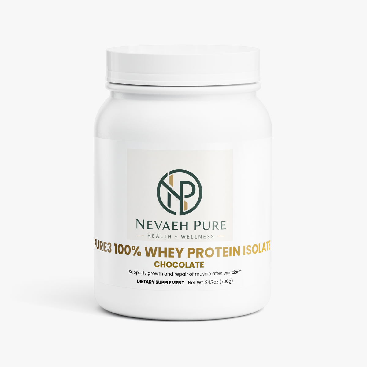 Pure3 100% Whey Protein Isolate (Chocolate)