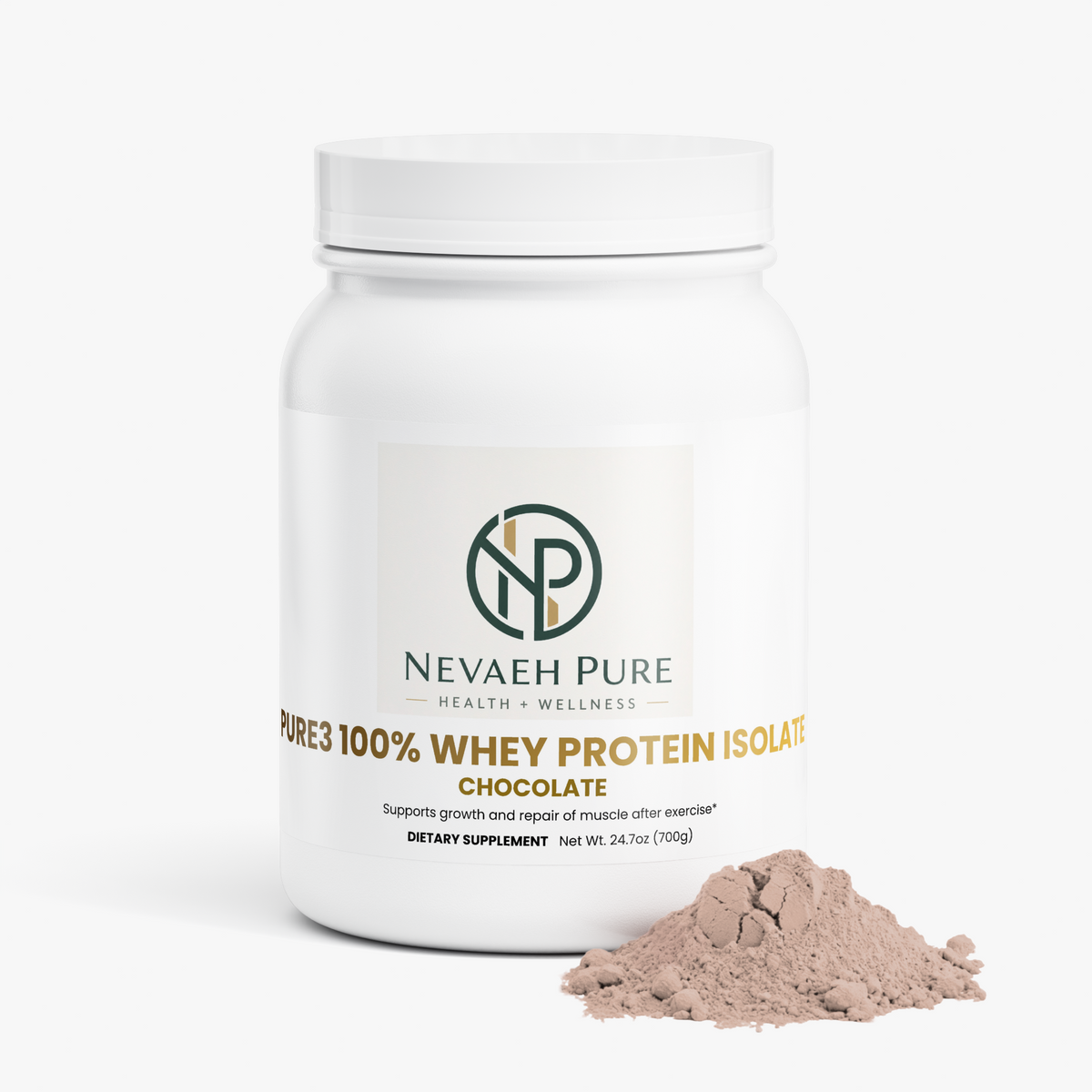 Pure3 100% Whey Protein Isolate (Chocolate)