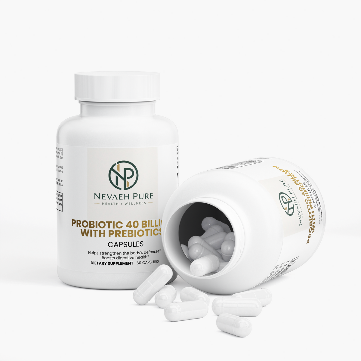 Probiotic 40 Billion with Prebiotics